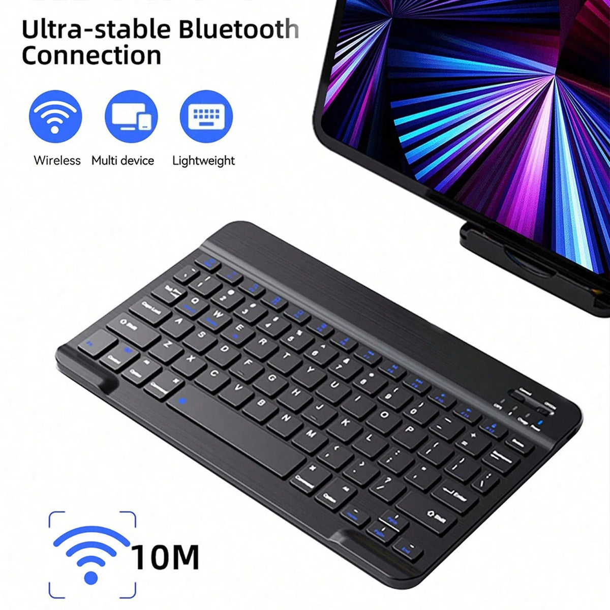 Multilingual Keyboard for Tablet Wireless Keyboard Computer Keyboards and Mice Magic Keyboard for iPad Tablet for Samsung S10 FE